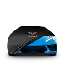 Chevrolet Corvette C8 (2020-) Indoor Car Cover Custom Fit, Black, Gray, Blue, Red Color