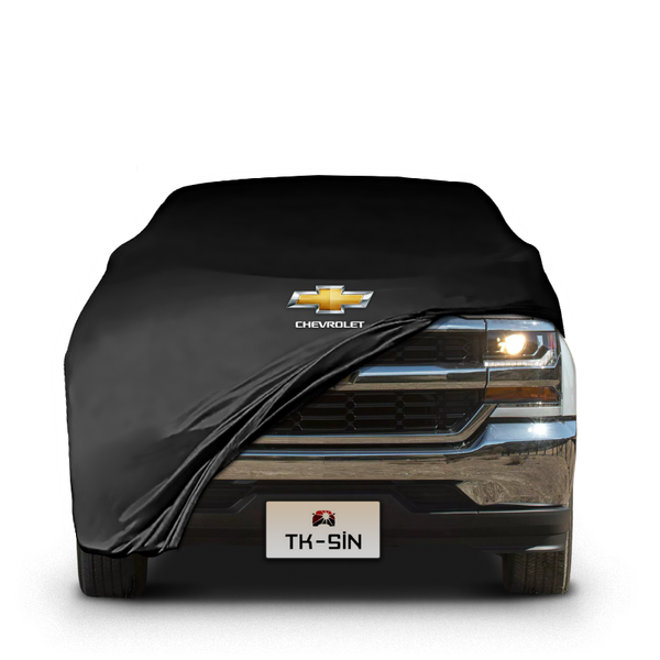 Chevrolet Silverado 1500 Regular Cab 3 Long Box Indoor Car Cover Custom Fit, Black, Gray, Blue, Red Color