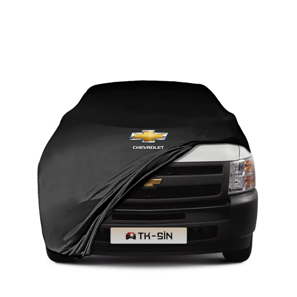 Chevrolet Silverado 3 Regular Cab 1500 (2013-2016) Indoor Car Cover Custom Fit, Black, Gray, Blue, Red Color
