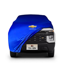 Chevrolet Silverado HD 2500 Crew Cab Long Bed (2019-) Indoor Car Cover Custom Fit, Black, Gray, Blue, Red Color