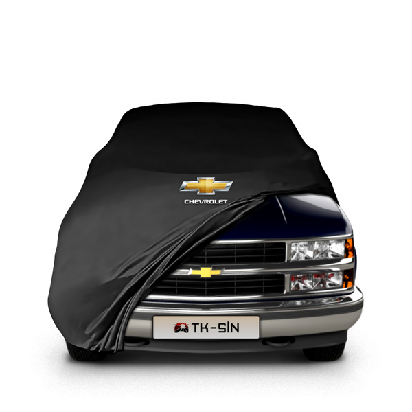 Chevrolet Tahoe (GMT410) (1995-1999) Indoor Car Cover Custom Fit, Black, Gray, Blue, Red Color