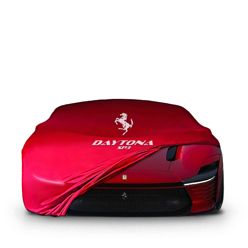 Ferrari Daytona SP3 Indoor Car Cover Custom Fit, Black, Gray, Blue, Red Color