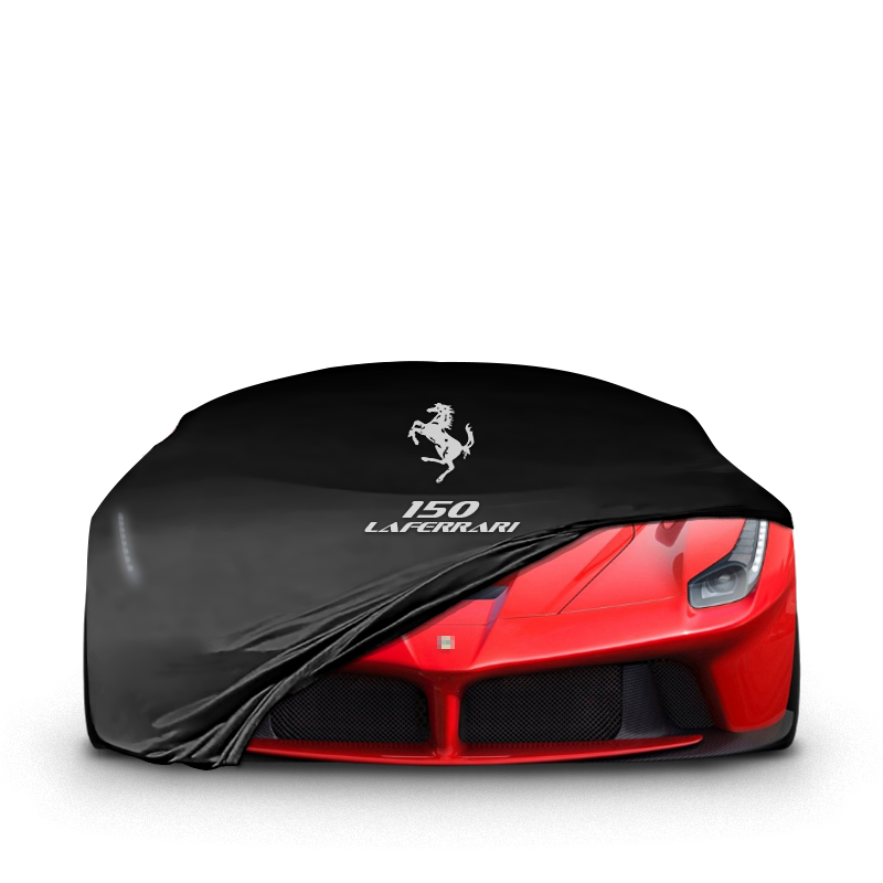 Ferrari Laferrari Indoor Car Cover Custom Fit, Black, Gray, Blue, Red Color