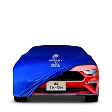 Ford Mustang Convertible 6 (2015-2023) Indoor Car Cover Custom Fit, Black, Gray, Blue, Red Color
