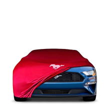 Ford Mustang Convertible 7 (2023-) Indoor Car Cover Custom Fit, Black, Gray, Blue, Red Color