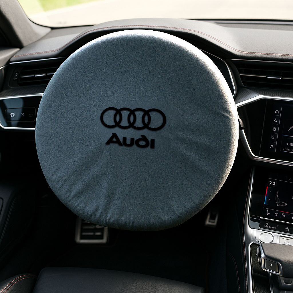Steering Wheel Cover Soft Elastic Premium Fabric For all Audi Model