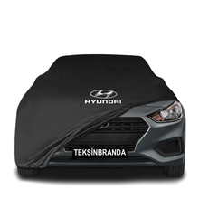 Hyundai Accent 5 Hatchback (2017-) Indoor Car Cover Custom Fit, Black, Gray, Blue, Red Color