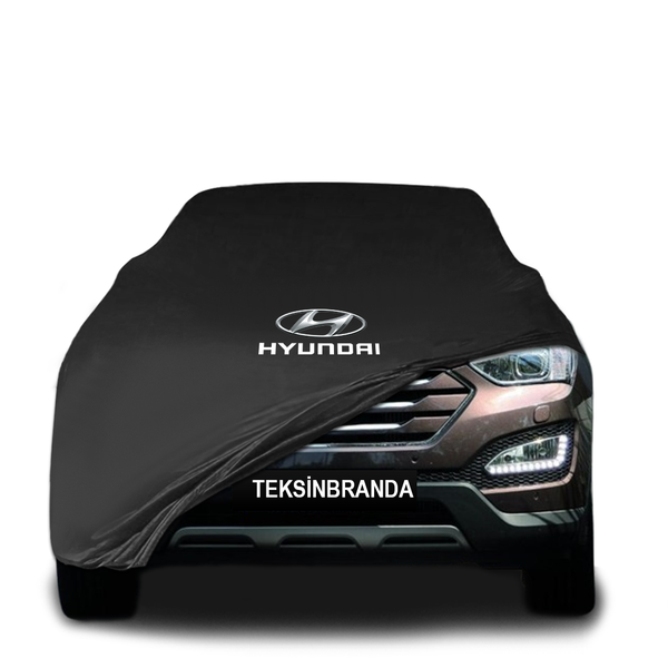 Hyundai Grand Santa Fe (2014-2018) Indoor Car Cover Custom Fit, Black, Gray, Blue, Red Color