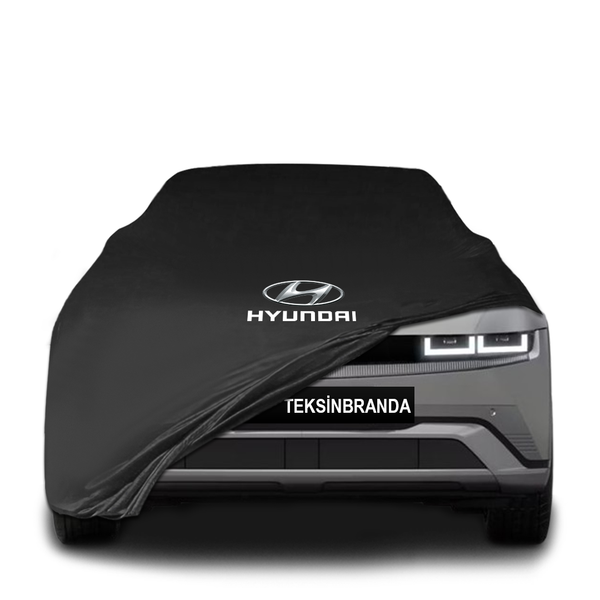 Hyundai Ioniq 5 (2021-) Indoor Car Cover Custom Fit, Black, Gray, Blue, Red Color