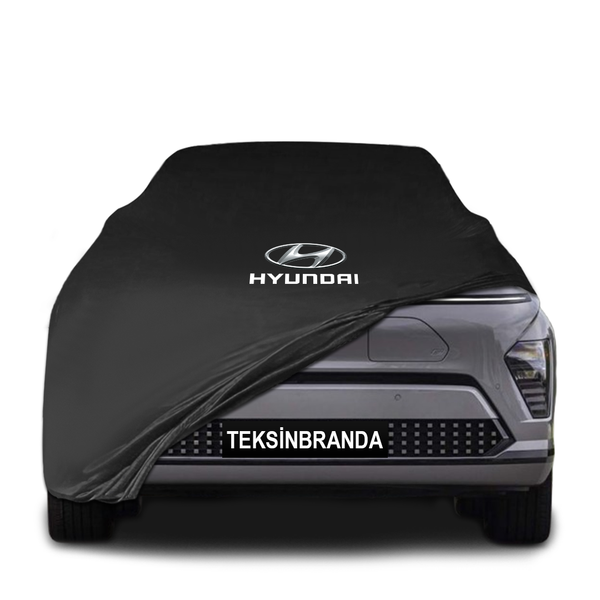 Hyundai Kona 2 (2023-) Indoor Car Cover Custom Fit, Black, Gray, Blue, Red Color