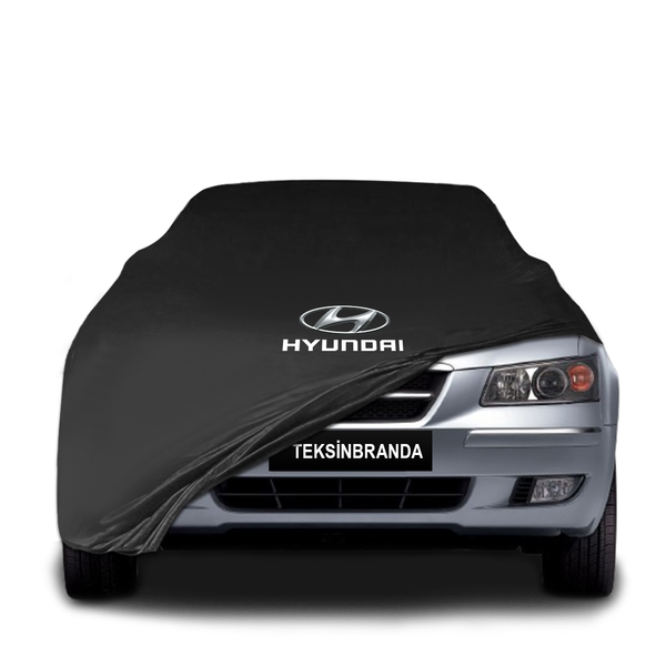 Hyundai Sonata 5 (2004-2009) Indoor Car Cover Custom Fit, Black, Gray, Blue, Red Color