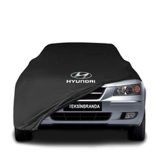 Hyundai Sonata 5 (2004-2009) Indoor Car Cover Custom Fit, Black, Gray, Blue, Red Color