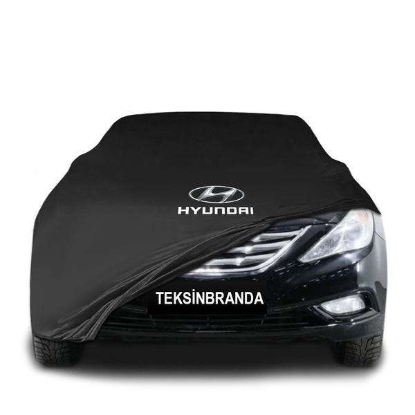 Hyundai Sonata 6 (2009-2012) Indoor Car Cover Custom Fit, Black, Gray, Blue, Red Color