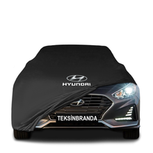 Hyundai Sonata 7 (2014-2019) Indoor Car Cover Custom Fit, Black, Gray, Blue, Red Color
