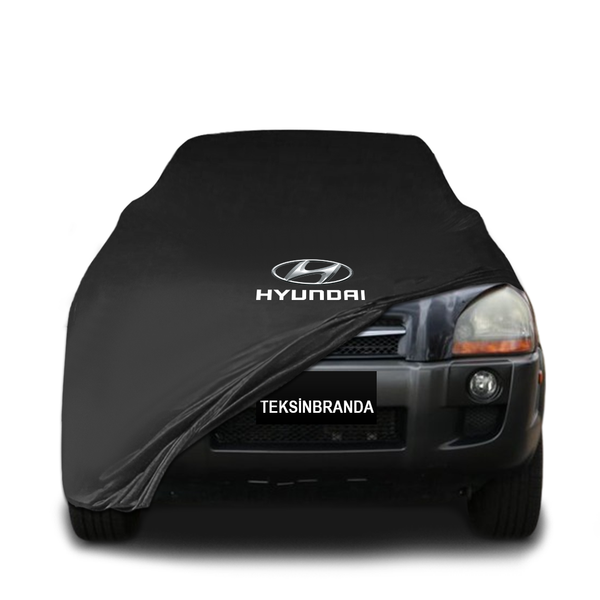 Hyundai Tucson 1 (2004-2010) Indoor Car Cover Custom Fit, Black, Gray, Blue, Red Color