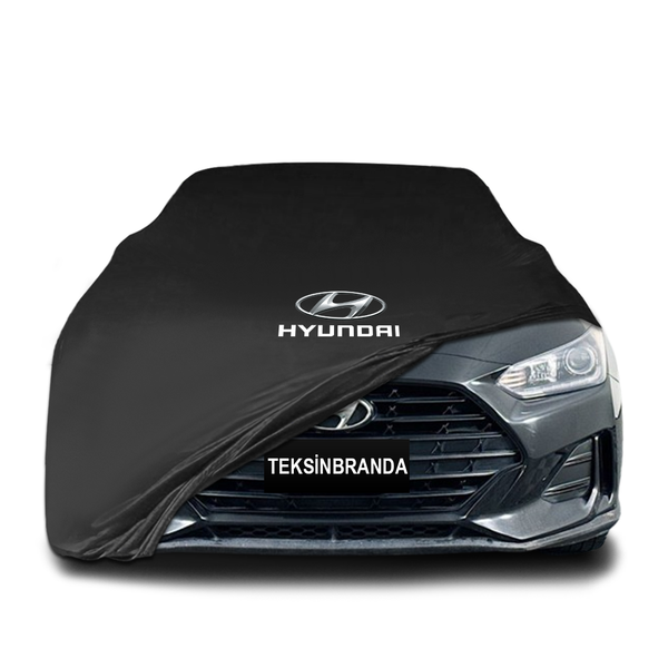 Hyundai Veloster 2 (2018-) Indoor Car Cover Custom Fit, Black, Gray, Blue, Red Color
