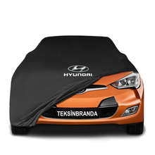 Hyundai Veloster (2011-2018) Indoor Car Cover Custom Fit, Black, Gray, Blue, Red Color