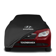 Hyundai Elantra 4 Sedan (2006-2011) Indoor Car Cover Custom Fit, Black, Gray, Blue, Red Color