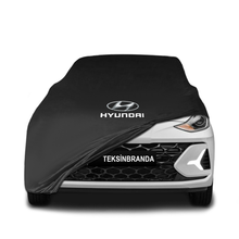 Hyundai Grand I-10 Hatchback Indoor Car Cover Custom Fit, Black, Gray, Blue, Red Color