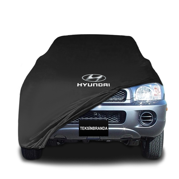 Hyundai Santa FE 1 (2000-2006) Indoor Car Cover Custom Fit, Black, Gray, Blue, Red Color