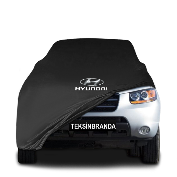 Hyundai Santa FE 2 (2006-2013) Indoor Car Cover Custom Fit, Black, Gray, Blue, Red Color