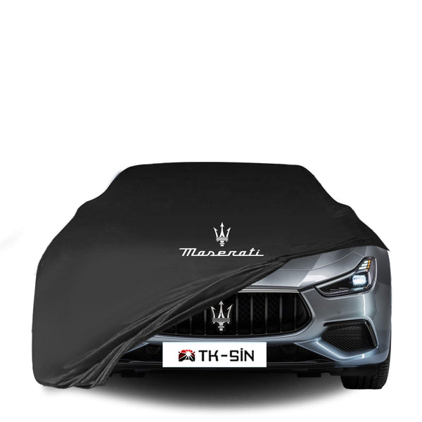 Maserati Ghibli 3 (M157) Indoor Car Cover Custom Fit, Black, Gray, Blue, Red Color