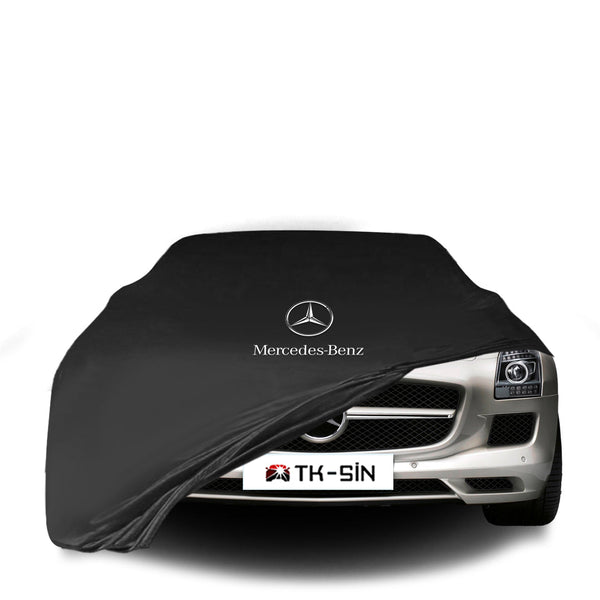 Mercedes Benz SLS AMG Coupe Roadster R197-C197 Indoor Car Cover Custom Fit, Black, Gray, Blue, Red Color