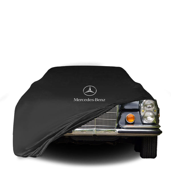 Mercedes Benz W108 Indoor Car Cover Custom Fit, Black, Gray, Blue, Red Color