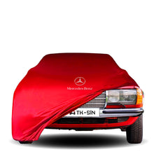 Mercedes Benz W114-W115 Indoor Car Cover Custom Fit, Black, Gray, Blue, Red Color