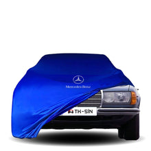 Mercedes Benz W123 Indoor Car Cover Custom Fit, Black, Gray, Blue, Red Color