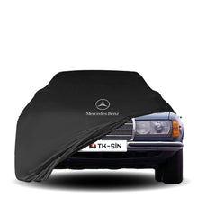 Mercedes Benz W123 Indoor Car Cover Custom Fit, Black, Gray, Blue, Red Color