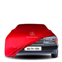 Mercedes Benz W201-W190 Indoor Car Cover Custom Fit, Black, Gray, Blue, Red Color