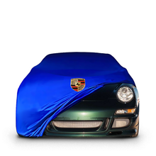 Porsche 911 (997) (2004-2013) Indoor Car Cover Custom Fit, Black, Gray, Blue, Red Color