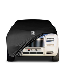 Rolls Royce Phantom Drophead Coupe (2007-2016) Indoor Car Cover Custom Fit, Black, Gray, Blue, Red Color