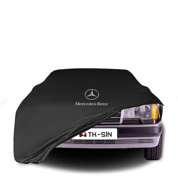 Mercedes Benz S123 Indoor Car Cover Custom Fit, Black, Gray, Blue, Red Color