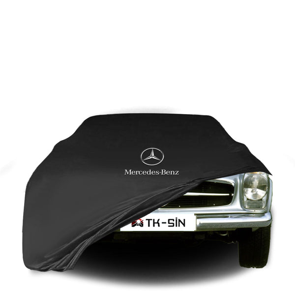 Mercedes Benz SL W113 Indoor Car Cover Custom Fit, Black, Gray, Blue, Red Color