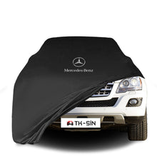 Mercedes Benz M W164 Indoor Car Cover Custom Fit, Black, Gray, Blue, Red Color