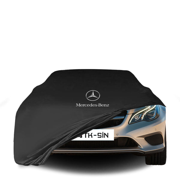 Mercedes Benz E A207 Cabrio Coupe Indoor Car Cover Custom Fit, Black, Gray, Blue, Red Color