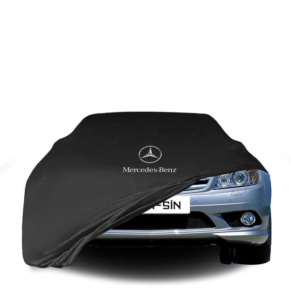 Mercedes Benz W204 Indoor Car Cover Custom Fit, Black, Gray, Blue, Red Color
