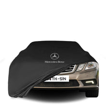 Mercedes Benz E W212 Indoor Car Cover Custom Fit, Black, Gray, Blue, Red Color