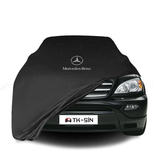 Mercedes Benz M W163 Indoor Car Cover Custom Fit, Black, Gray, Blue, Red Color