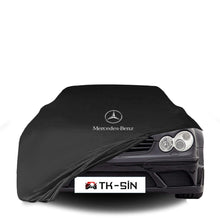 Mercedes Benz CLK W209 Indoor Car Cover Custom Fit, Black, Gray, Blue, Red Color