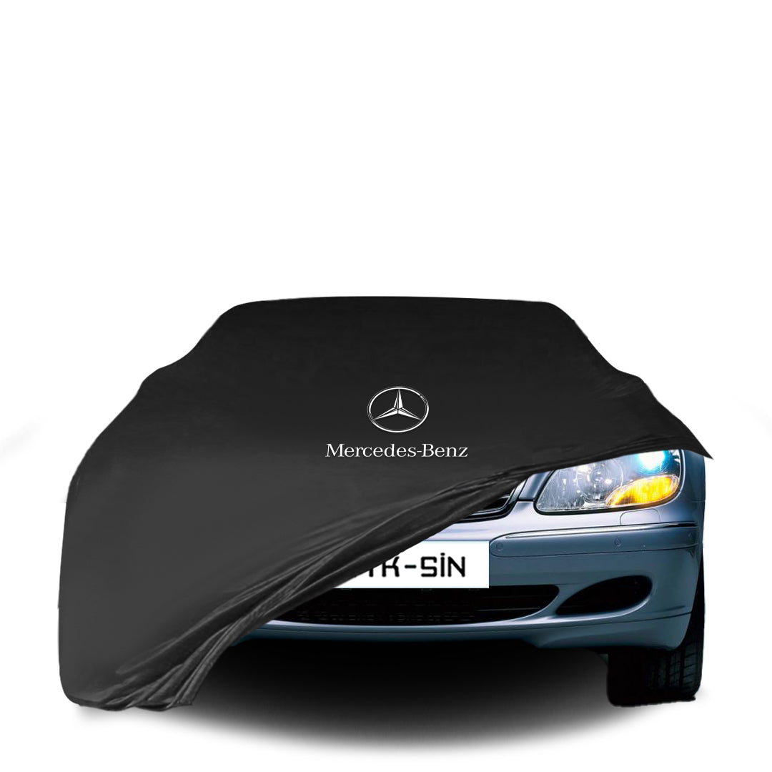 Mercedes Benz S V220 Long Indoor Car Cover Custom Fit, Black, Gray, Blue, Red Color