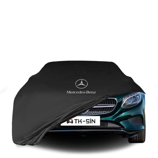 Mercedes Benz S A217 Indoor Car Cover Custom Fit, Black, Gray, Blue, Red Color