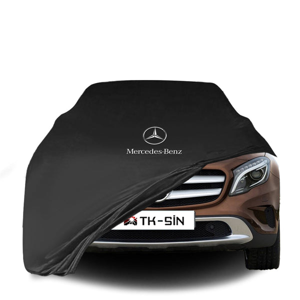 Mercedes Benz GLA X156 (2013-2019) Indoor Car Cover Custom Fit, Black, Gray, Blue, Red Color