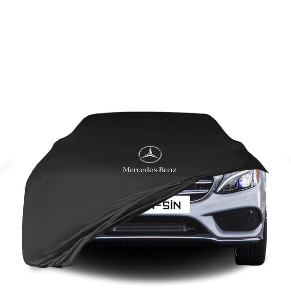 Mercedes Benz C W205 Indoor Car Cover Custom Fit, Black, Gray, Blue, Red Color