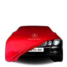 Mercedes Benz E W211 Indoor Car Cover Custom Fit, Black, Gray, Blue, Red Color