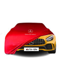 Mercedes Benz AMG GT Coupe Cabrio Indoor Car Cover Custom Fit, Black, Gray, Blue, Red Color