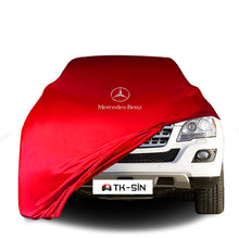 Mercedes Benz M W164 Indoor Car Cover Custom Fit, Black, Gray, Blue, Red Color