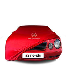 Mercedes Benz CLK W208 Indoor Car Cover Custom Fit, Black, Gray, Blue, Red Color